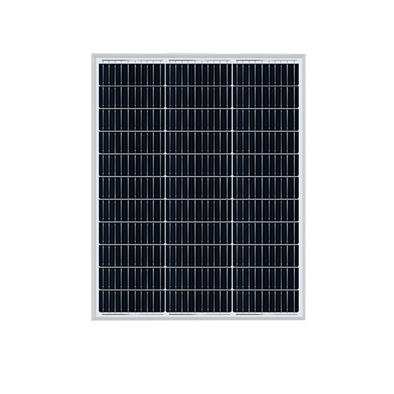 20W-100W monokrystallinske silicium solpaneler