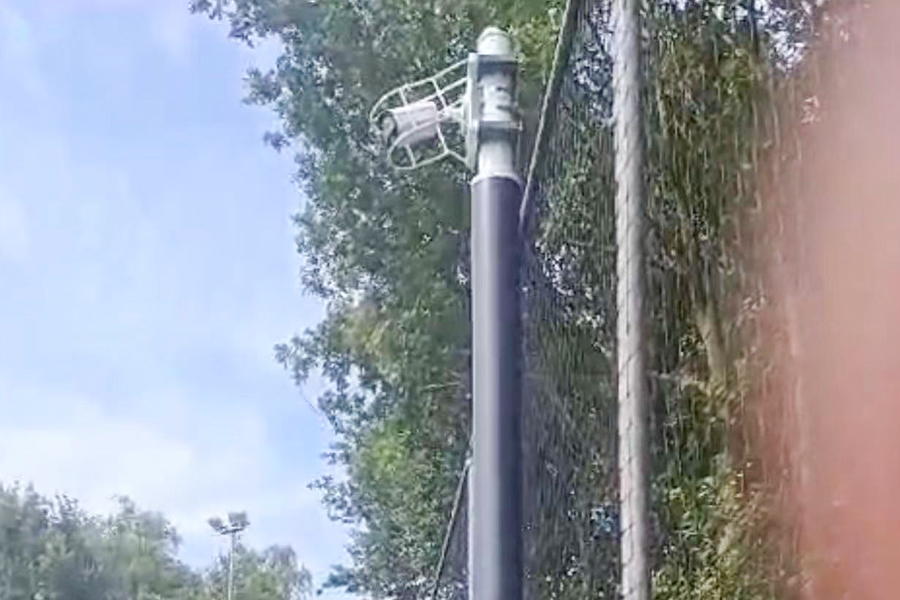 Holland-Solar Monitoring Pole