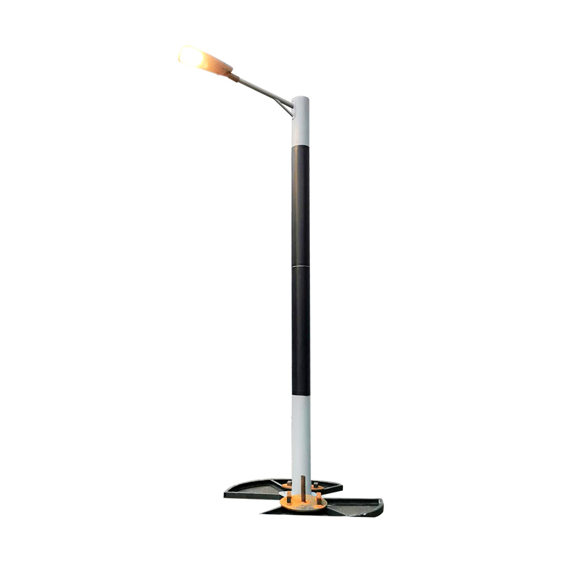 DDK-SSPL-2000 Cylinder Solar Pole Enkelt-/Dobbeltarme og Street LED-lamper